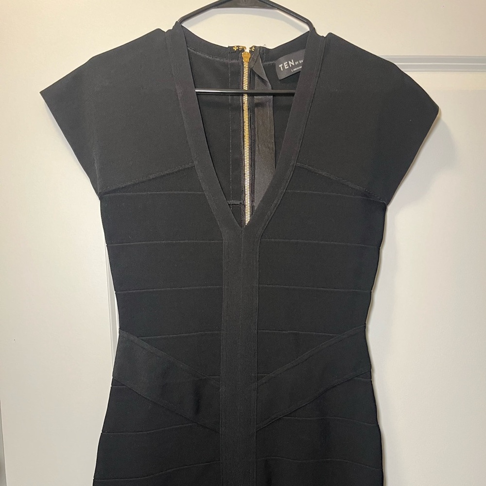 Aritzia Flicker Bandage Dress in Black